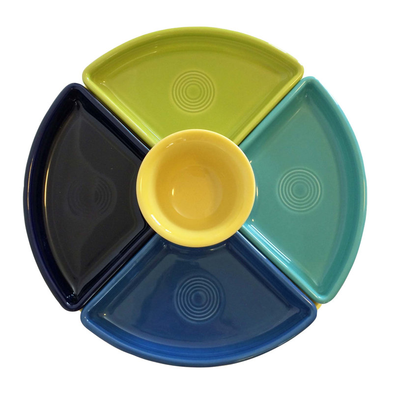 Fiesta 5 Piece Divided Serving Dish Set & Reviews Wayfair